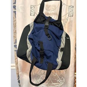 VINTAGE RARE Y2K  SPACIOUS Earth Pak Waterproof Duffel Bag Perfect Travel, Light